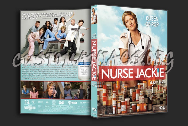 Nurse Jackie - Season 3 dvd cover