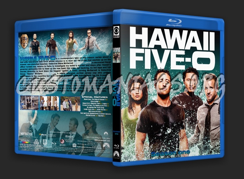 Hawaii Five-0  Season One blu-ray cover