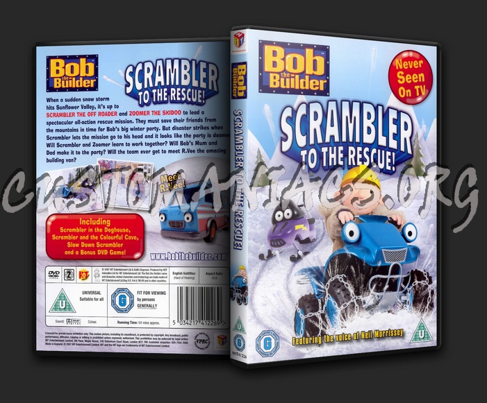 Bob The Builder: Scrambler To The Rescue dvd cover