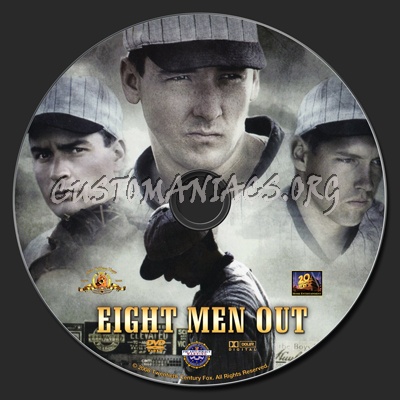 Eight Men Out dvd label