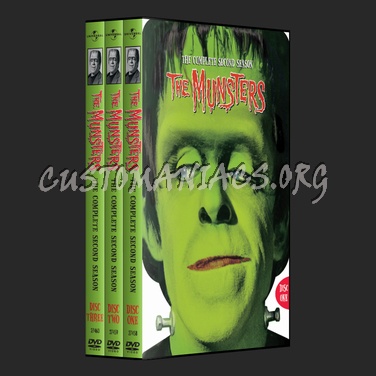 The Munsters Season 2 dvd cover