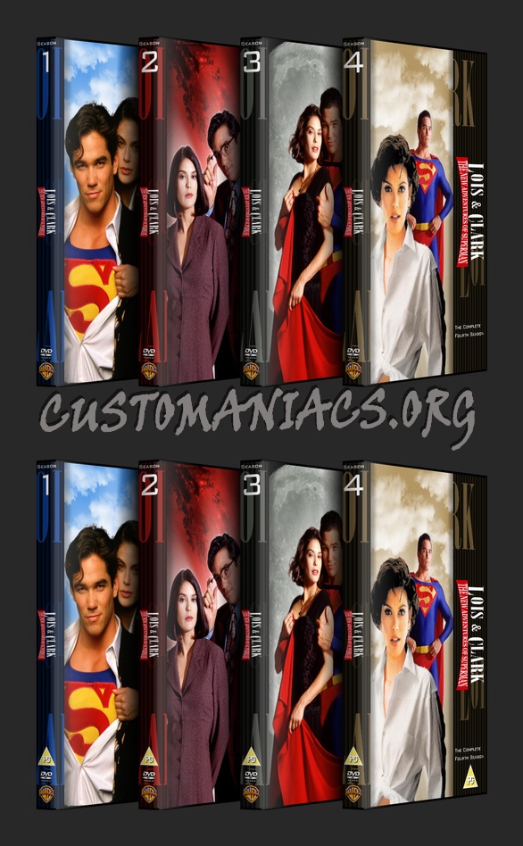 Lois & Clark: The New Adventures of Superman (Slim Version) dvd cover