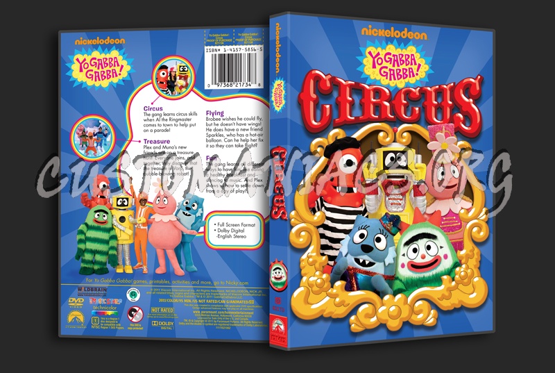 Yo Gabba Gabba! Circus dvd cover