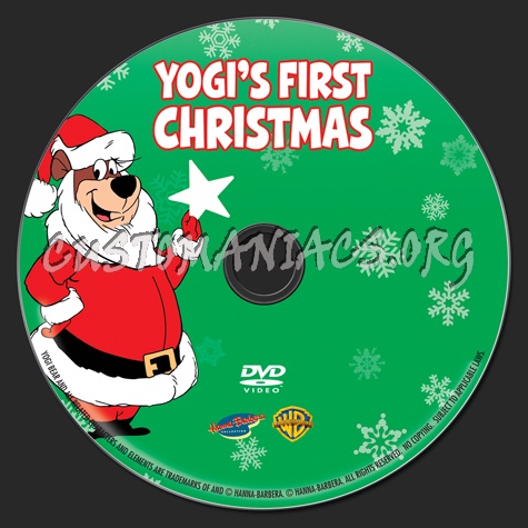 Yogi's First Christmas dvd label
