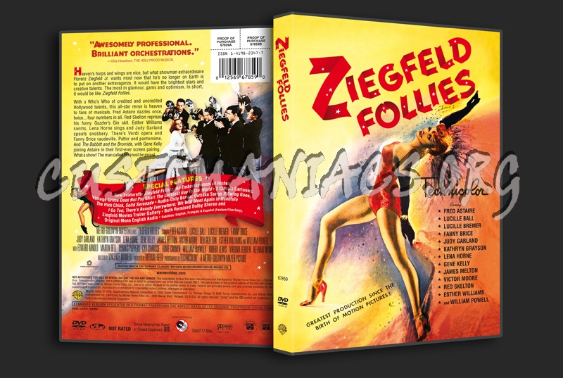 Ziegfeld Follies dvd cover