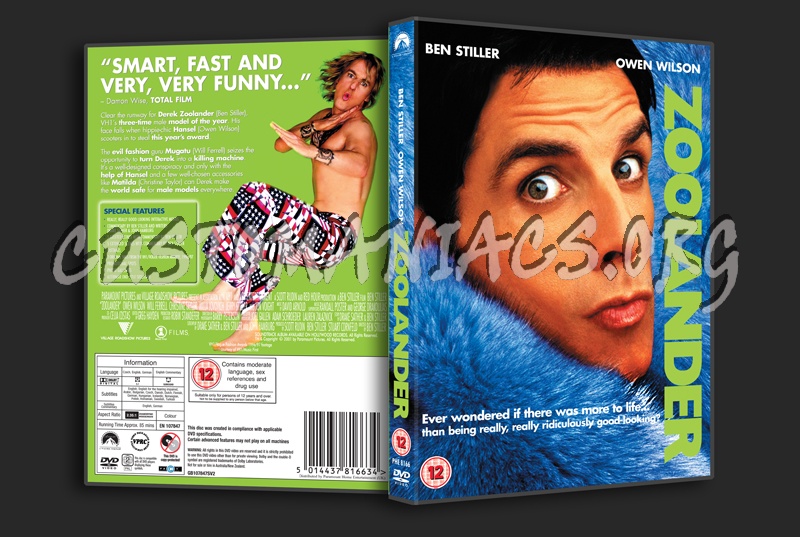 Zoolander dvd cover