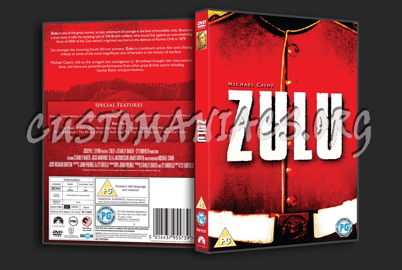 Zulu dvd cover