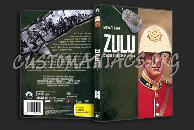 Zulu dvd cover