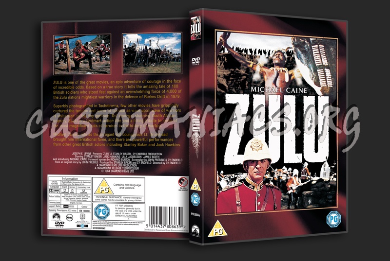 Zulu dvd cover