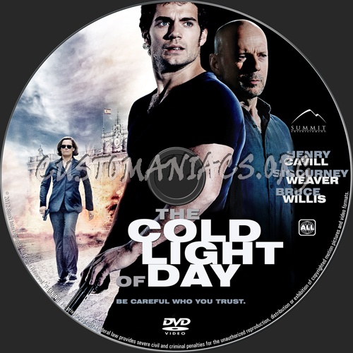 The Cold Light Of Day dvd label