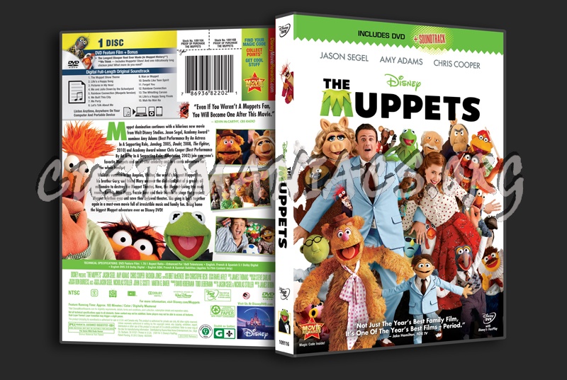 The Muppets dvd cover