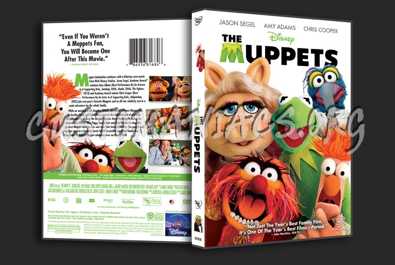 The Muppets dvd cover