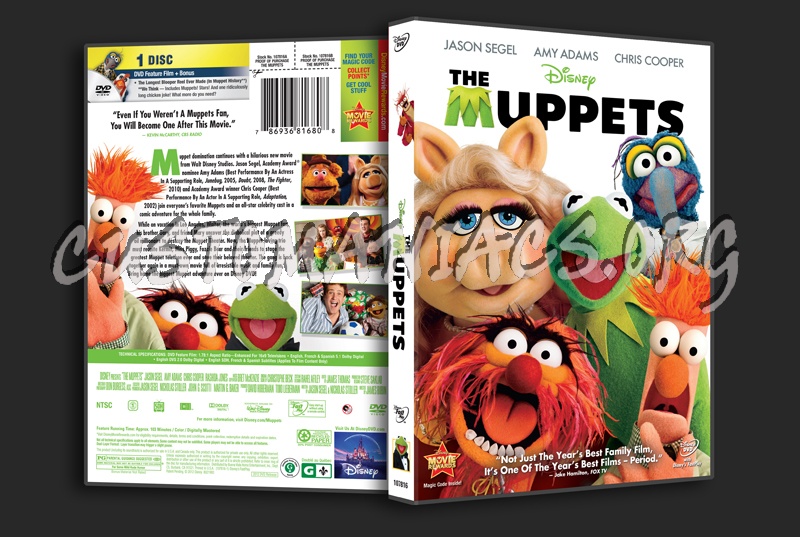 The Muppets dvd cover