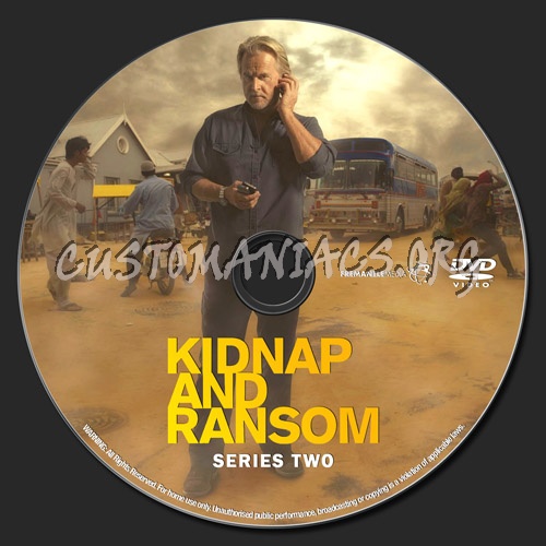 Kidnap and Ransom: Series Two dvd label