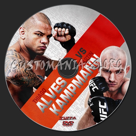 UFC on FX 2 Alves vs Kampmann dvd label