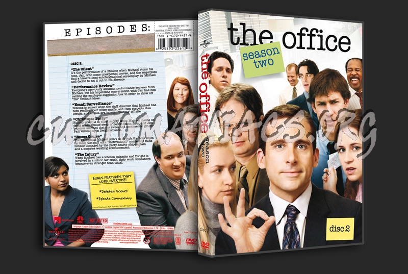 The Office Season 2 dvd cover
