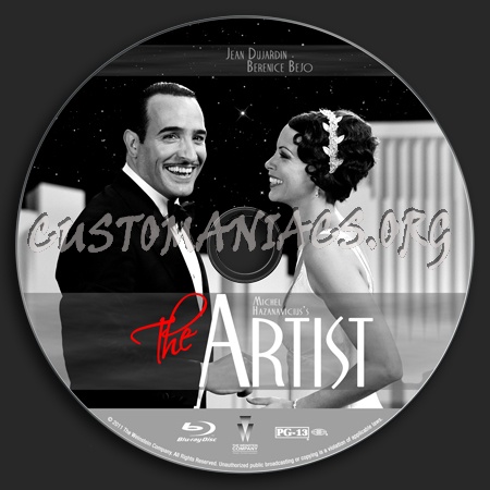 The Artist blu-ray label