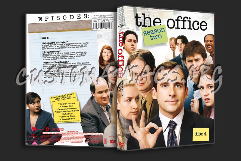 The Office Season 2 dvd cover