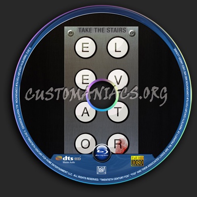 Elevator blu-ray label