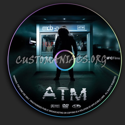 Atm dvd label