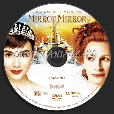 Mirror Mirror dvd label