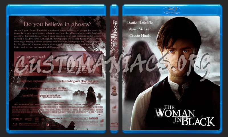 The Woman In Black blu-ray cover