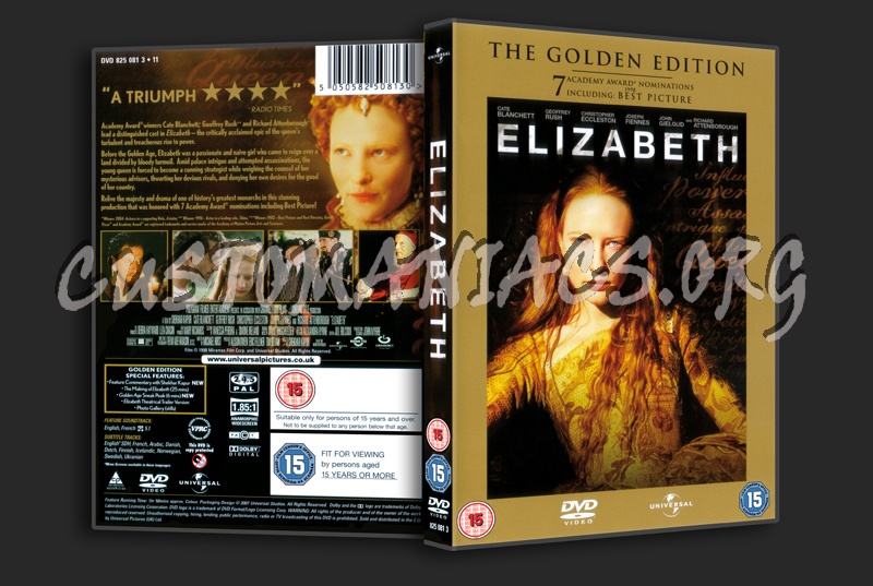 Elizabeth dvd cover