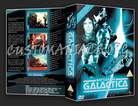 Battlestar Galactica The complete Series dvd cover