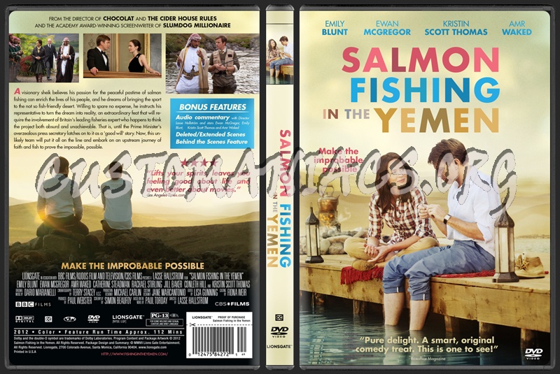 Salmon Fishing in the Yemen dvd cover