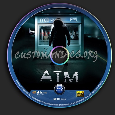 Atm blu-ray label