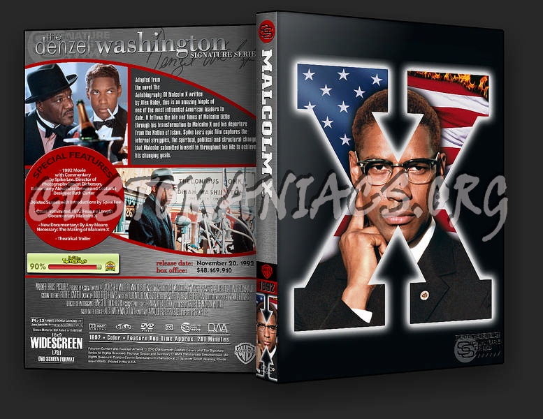 Malcolm X dvd cover