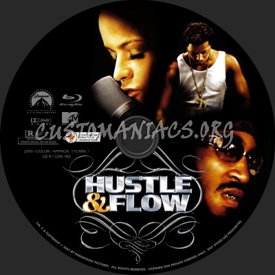 Hustle & Flow blu-ray label