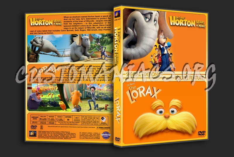 Horton Hears A Who / The Lorax Double dvd cover