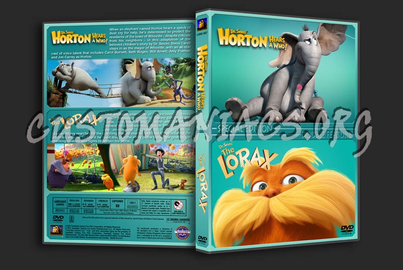 Horton Hears A Who / The Lorax Double dvd cover