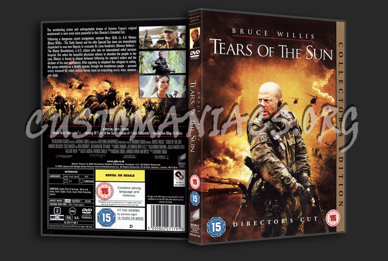 Tears of the Sun dvd cover