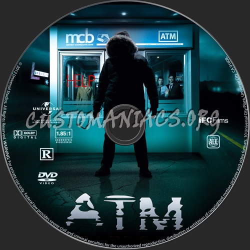 Atm dvd label