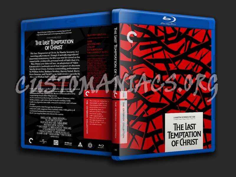 070 - The Last Temptation of Christ blu-ray cover