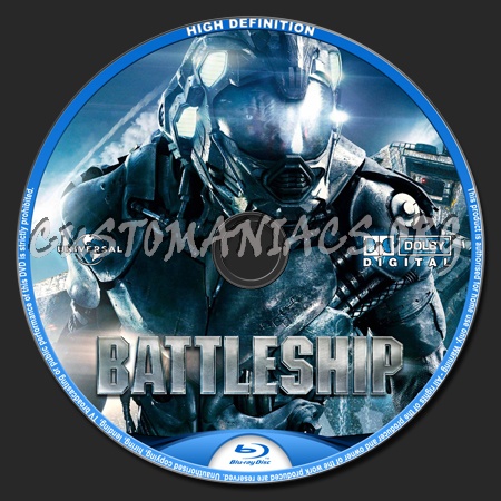 Battleship blu-ray label