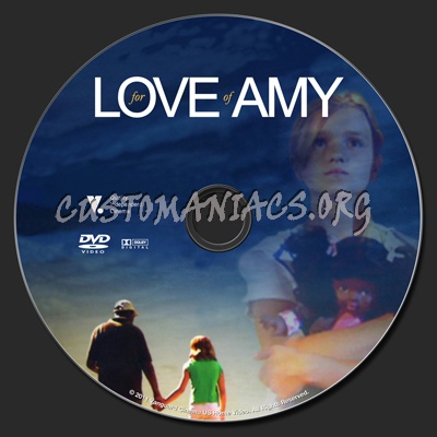 For Love of Amy dvd label