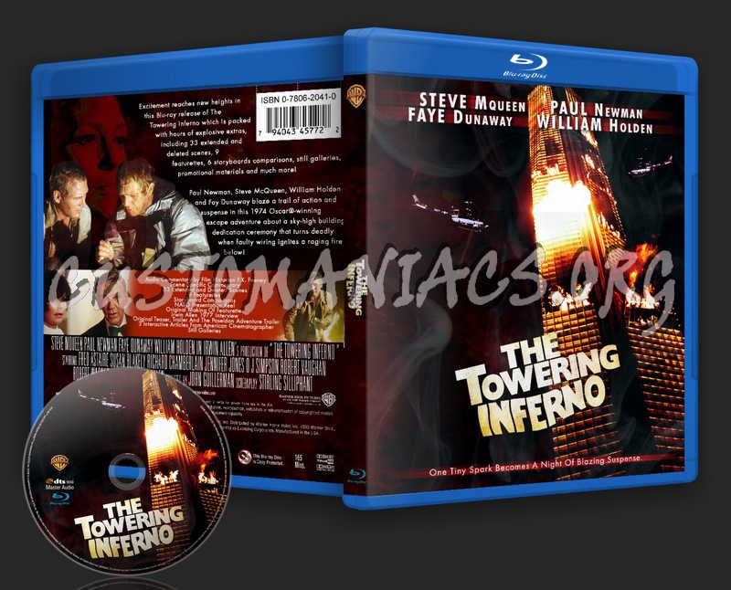 Towering Inferno blu-ray cover