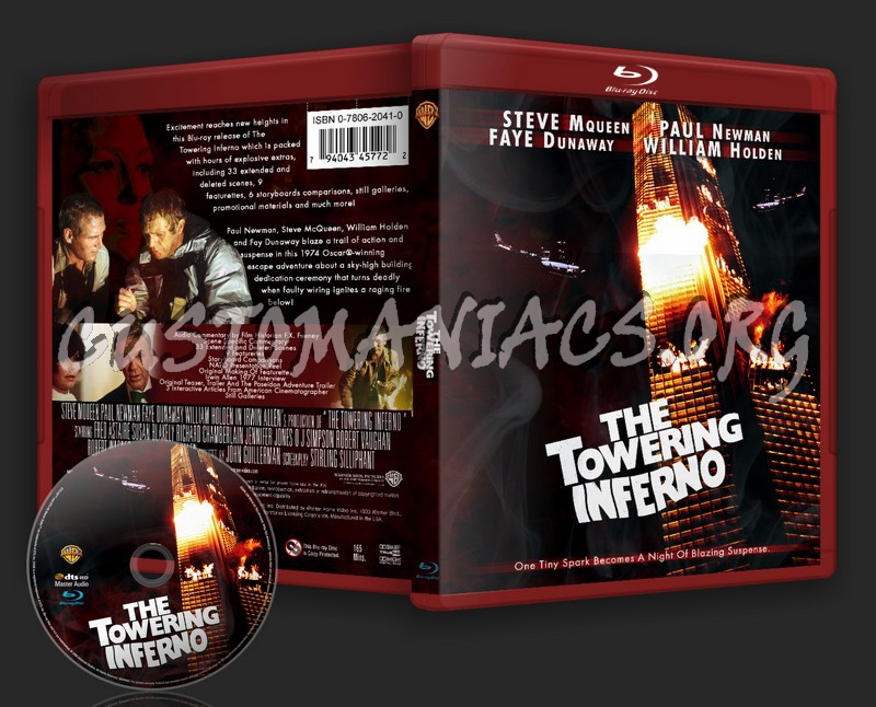 Towering Inferno blu-ray cover