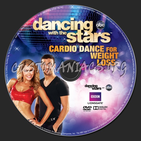 Dancing with the Stars Cardio Dance for Weight Loss dvd label