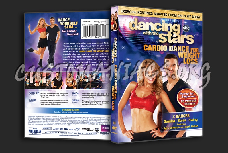 Dancing with the Stars Cardio Dance for Weight Loss dvd cover
