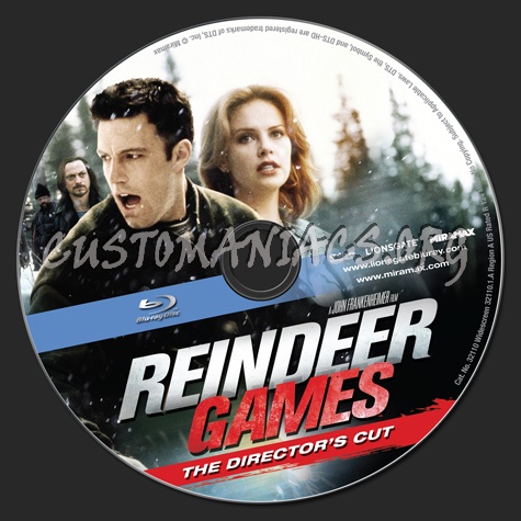 Reindeer Games blu-ray label