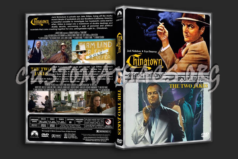 Chinatown / The Two Jakes Double dvd cover