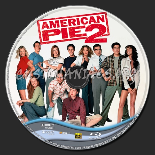 American Pie 2 blu-ray label