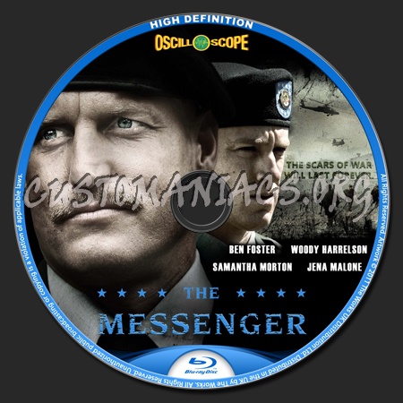 The Messenger blu-ray label