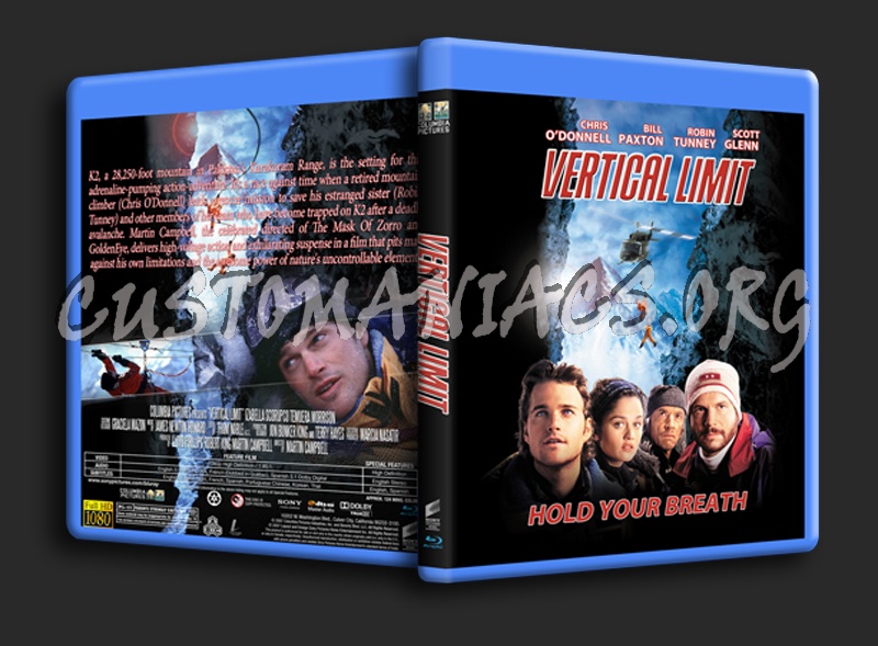 Vertical Limit blu-ray cover