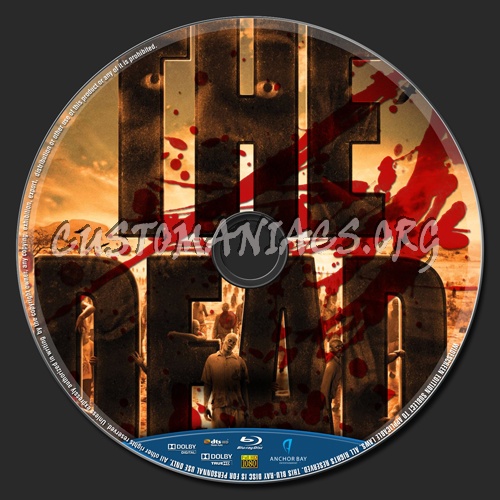 The Dead (2010) blu-ray label