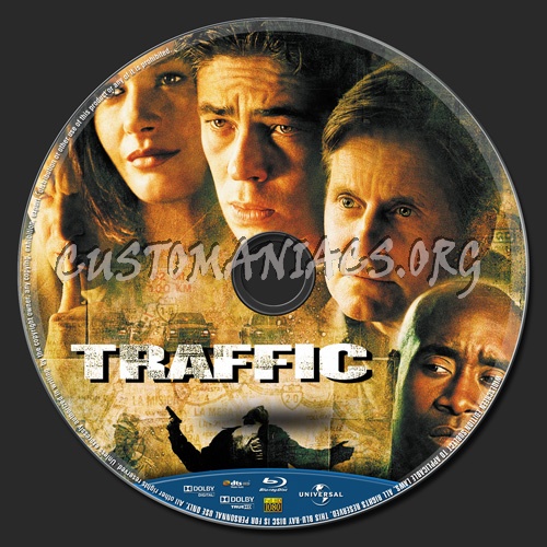 Traffic blu-ray label